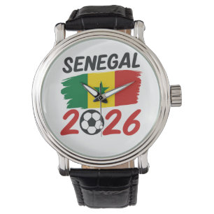 Montre Conception pour supporter de football Sénégal 2026
