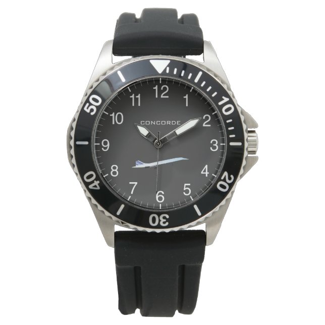 Montre Concorde Supersonic Airliner à turbojet (devant)