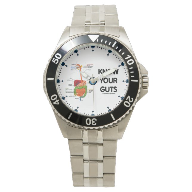 Montre Connaître votre système digestif Geek de votre sys (devant)
