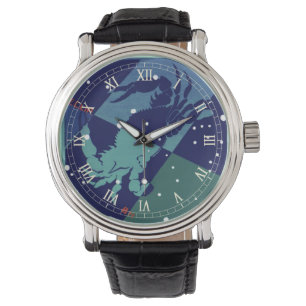 Montre Constellation du Crabe Cancer Zodiaque Astrologie 