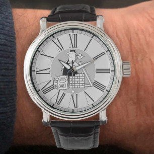 Montre Constructeur avec des matériaux de construction su