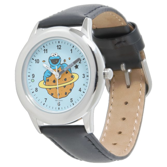 Montre Cookie Monster | Hors de ce monde (Incliné)