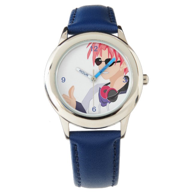 Montre Cool Anime pour les garçons (devant)