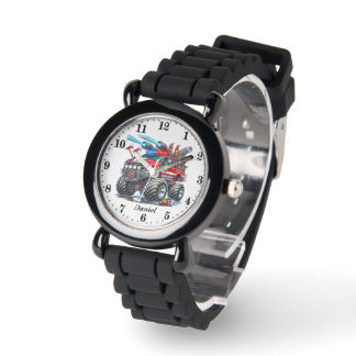 Montre Cool boys monster truck ajouter nom