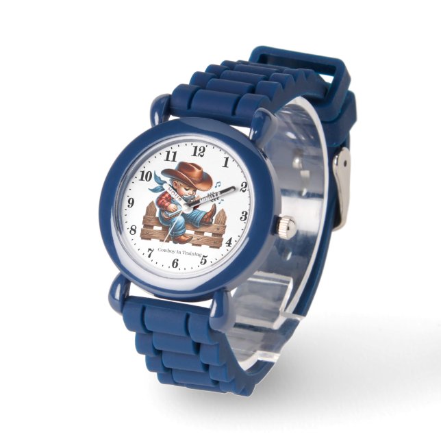 Montre Cool cowboy entraînement garçons (Angle)