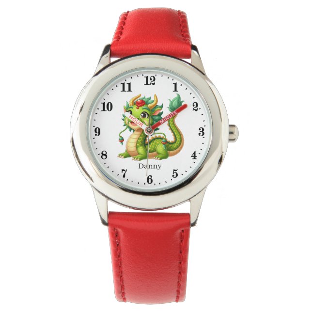 Montre Cool Dragon ajouter nom (devant)