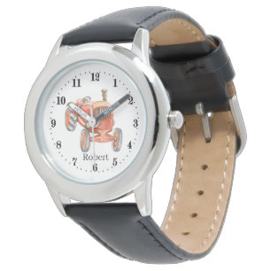 Montre cool garçons tracteur amoureux