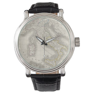 Montre Cool vintage de hippie de carte de l'Italie