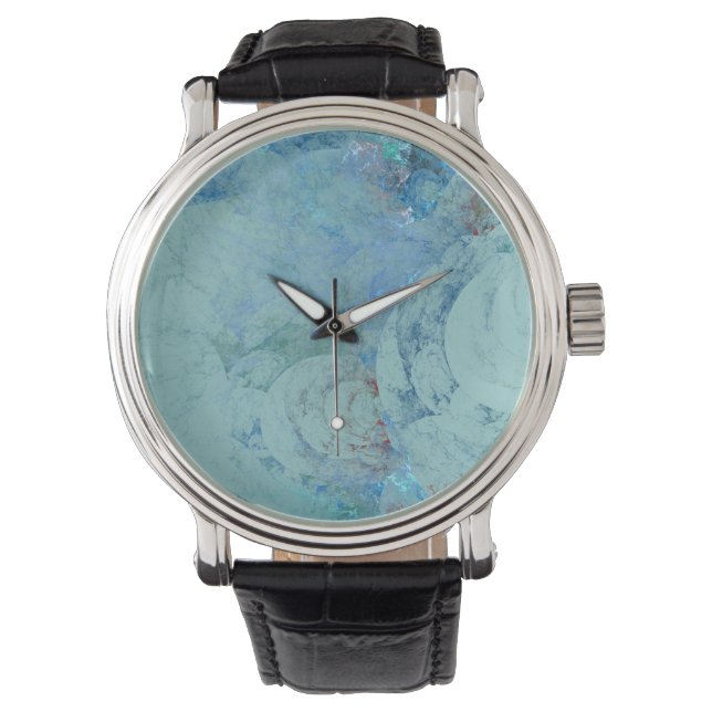 Montre Coque Abstrait Opal Bleu pour RAZR (devant)