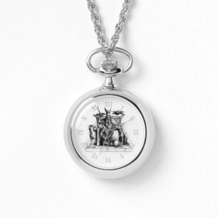 Montre Corbeaux d'Odin Mythologie Viking Valhalla attend