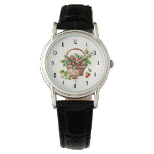 Montre Corbeille pleine de fraises
