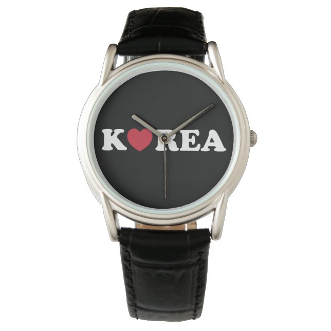 Montre Corée Love Heart Watch (devant)