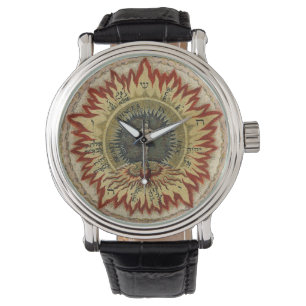 Montre Cosmique flamboyant s'est levé