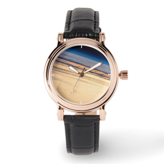 Montre Coucher De Soleil Orbital Au Large De La Basse Cal (Recto)