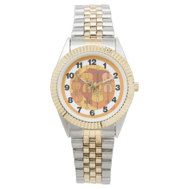 Montre Coucou dans le violoncelle (devant)