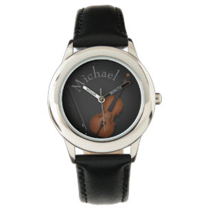 Montre Coucou miniature & Bow à l'intérieur personnalisé