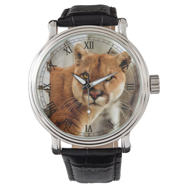 Montre Cougar Photo Peinture (devant)