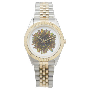 Montre *~* Couleur or homme Sphère cristal métal