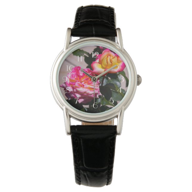 Montre Couleurs roses (devant)