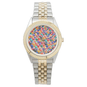 Montre Couleurs Traditionnelles De Huit, Unisex Wristwatc