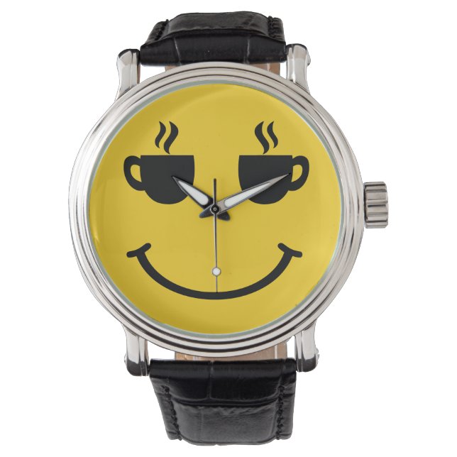 Montre Coupe de café sourire (devant)