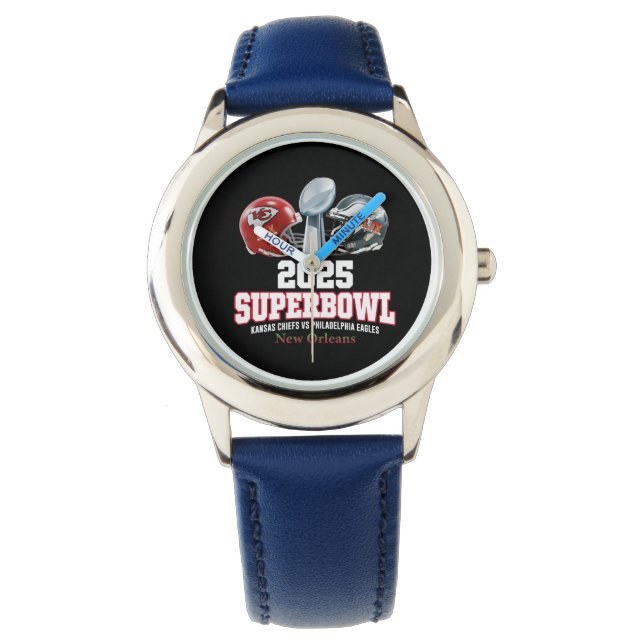 Montre Coupe du Super Bowl 2025 (devant)