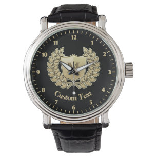 Montre Couronne avec bouclier