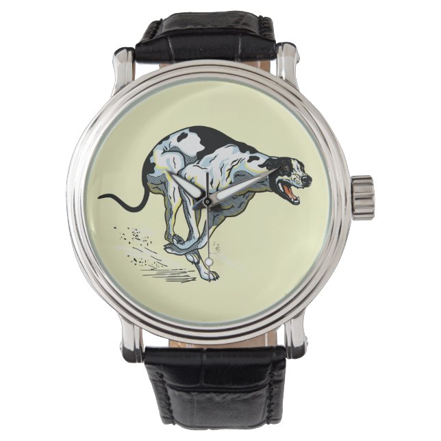 Montre course greyhound (devant)