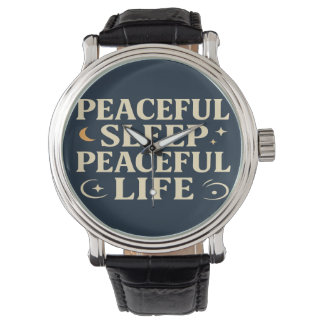Montre Coussin Dormir paisible Vie paisible