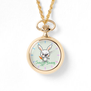 Montre Cousu Bunny Kawaii personnalisé