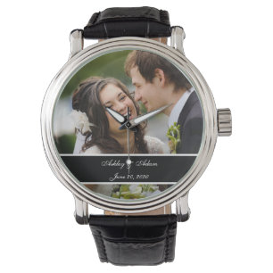 Montre Coutume personnalisée épousant le souvenir de