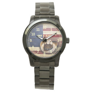 Montre Cowboy Américain "Grit & Glory"