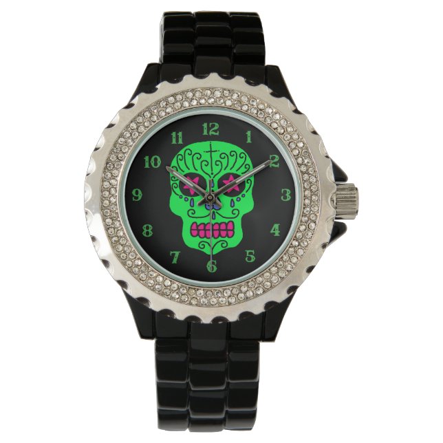 Montre Crâne à sucre (devant)