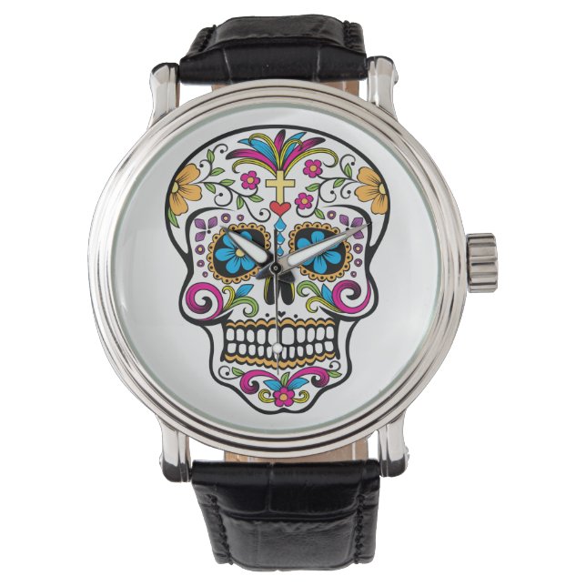 Montre Crâne à sucre (devant)