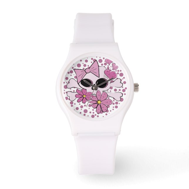 Montre Crâne de punk (Recto)