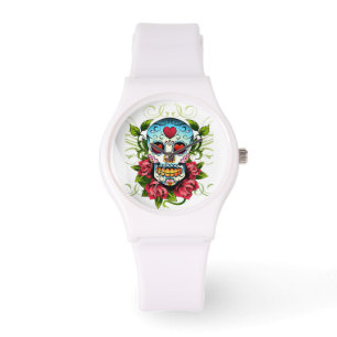 montre crâne et coeur