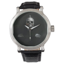 Montre Crâne et mains Spike par KLM