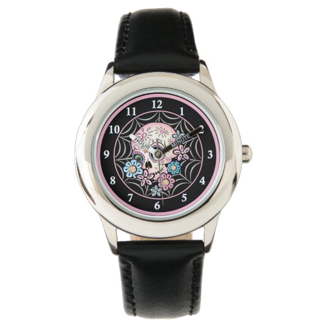 Montre Crâne Sucre (devant)