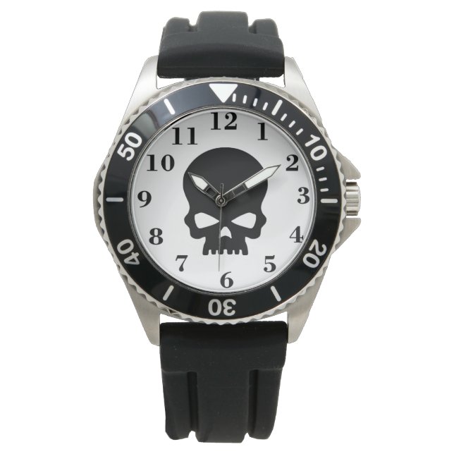 Montre Crâne tactique (devant)