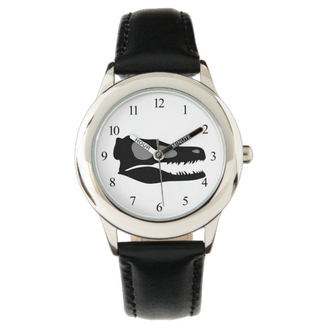 Montre Crâne Velociraptor (devant)