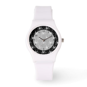 Montre Crânes vintages et os croisés