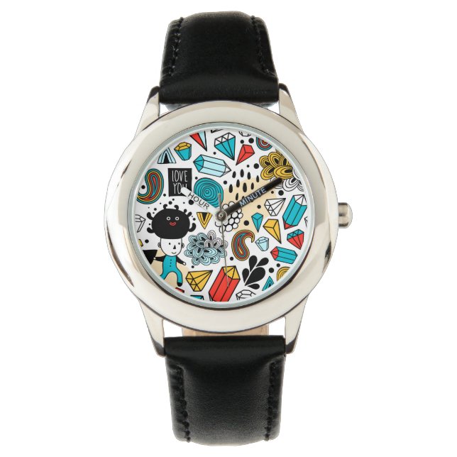 Montre Crazy head (devant)