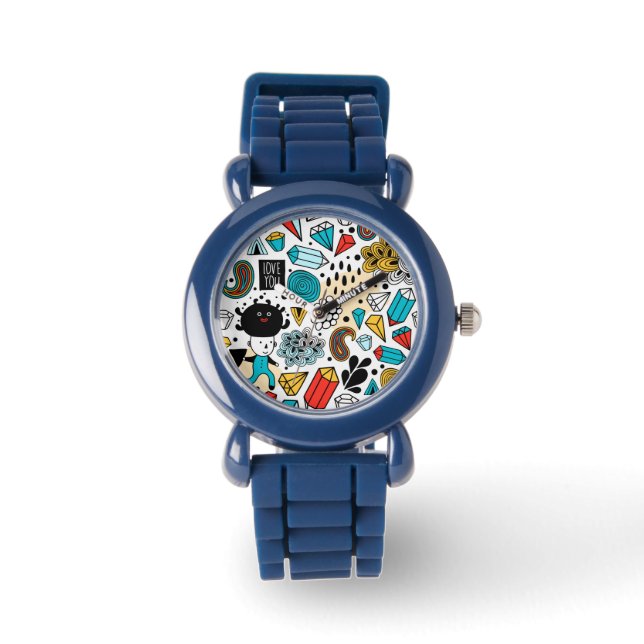 Montre Crazy head (Recto)