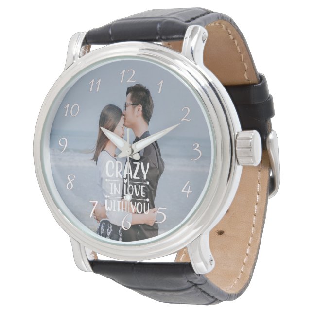 Montre Crazy In Love Avec Vous Regardez (Incliné)