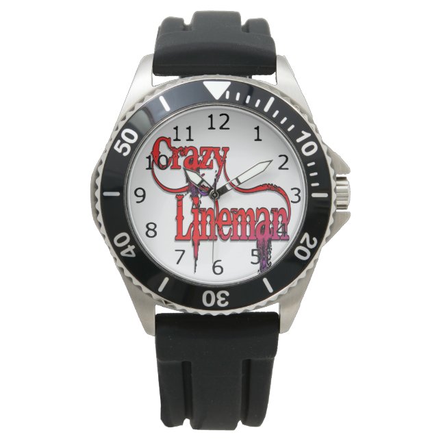 Montre Crazy Lineman (devant)