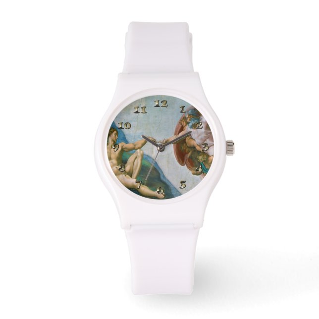 Montre Création d'Adam - Michel-Ange 1475 - 1564 (Recto)
