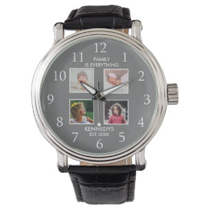 Montre Créer votre propre collection de photos Nom de fa