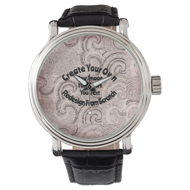 Montre Créez votre propre conception personnalisée (devant)