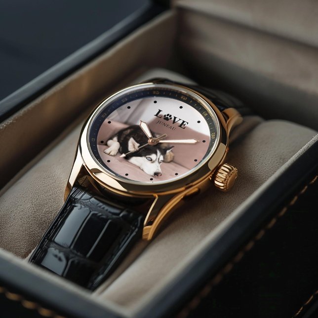 Montre Créez votre propre - Photo pour animaux de compagn (Inspiration mockup (not actual product))