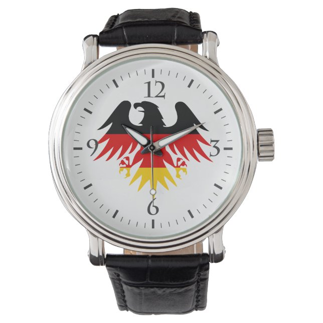 Montre Crête d'aigle allemande (devant)